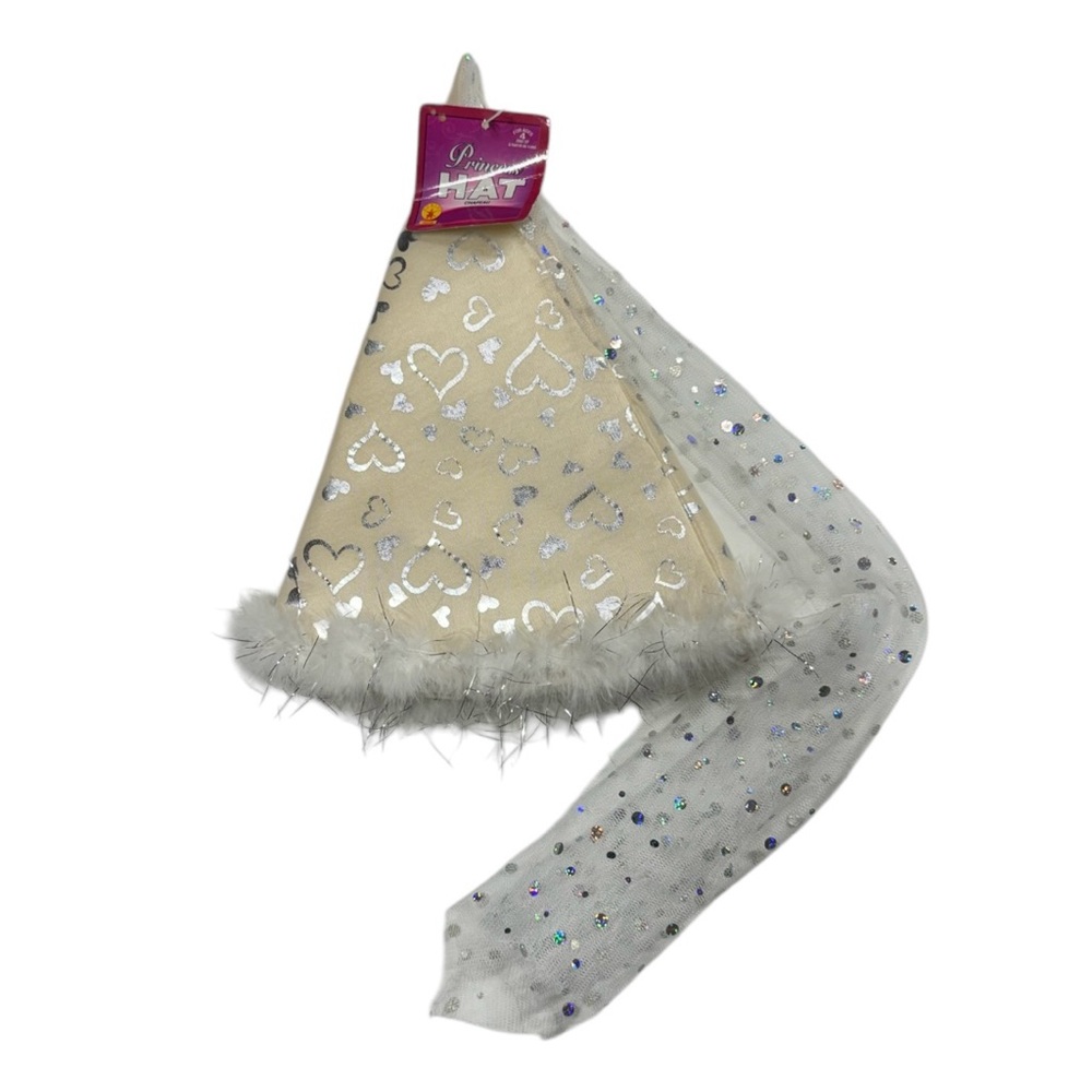 Rubie’s princess hat cream / off white color NWT never worn in perfect condition